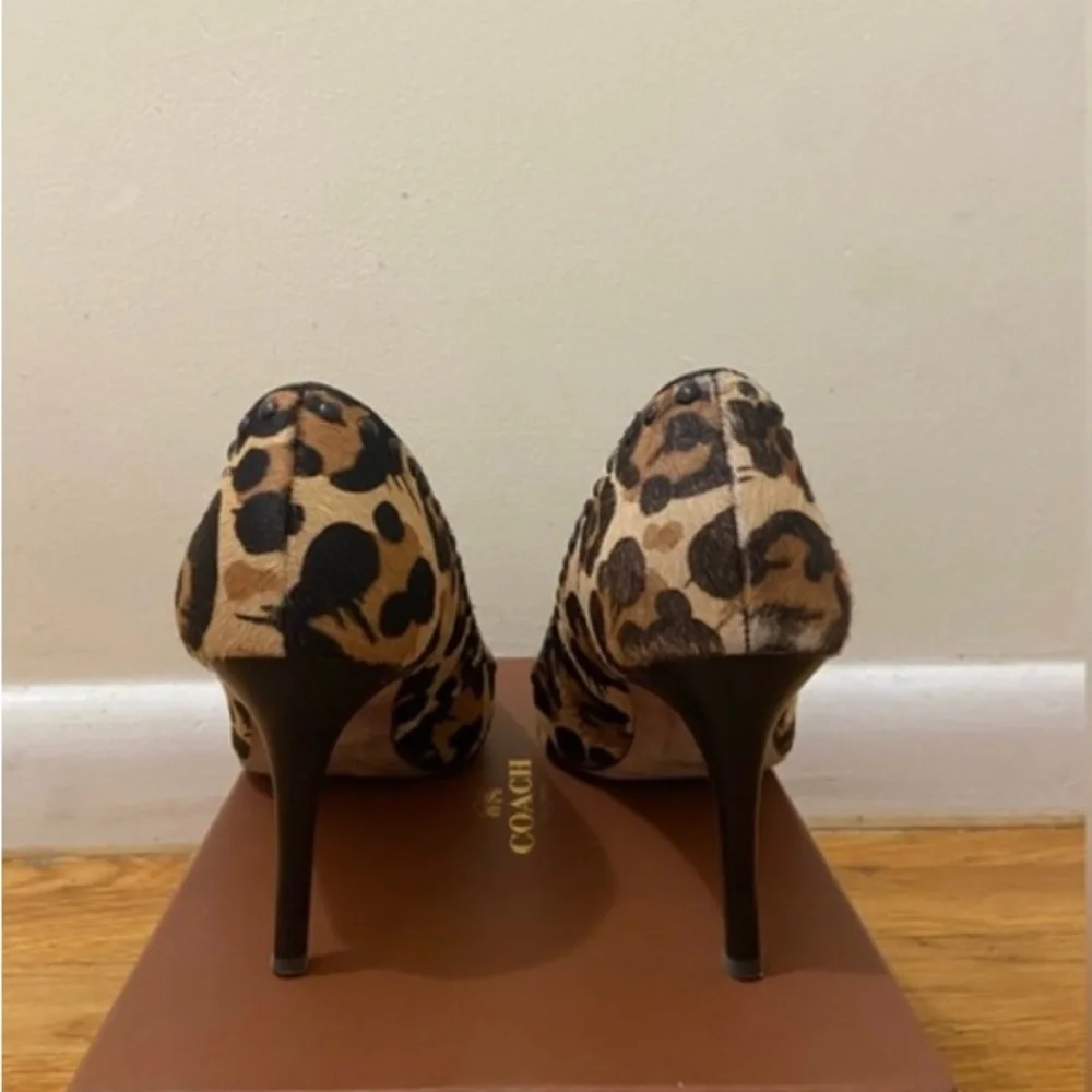 Coach Calf Skin Studded Pump - Picture 2 of 7